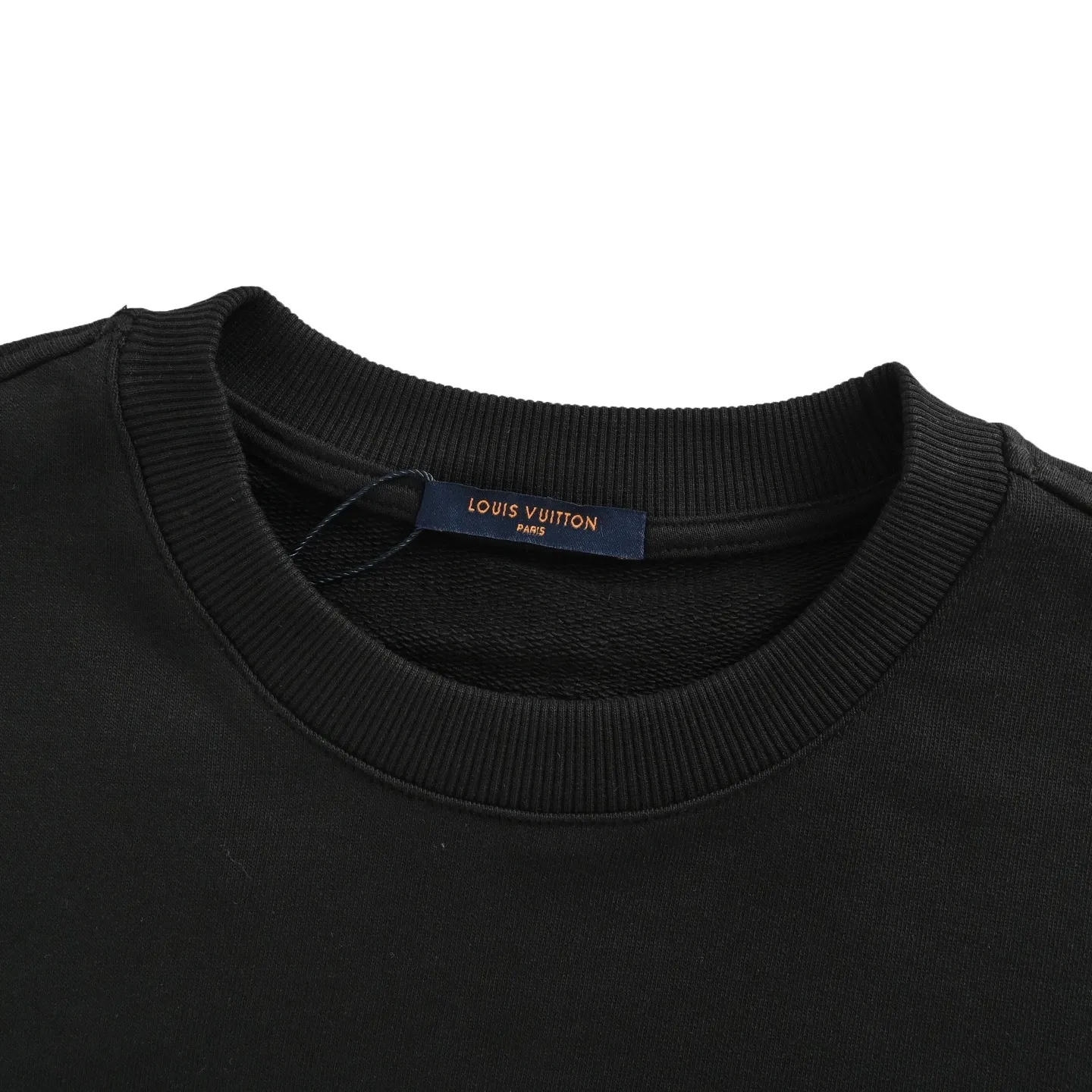 Louis Vuitton/Louis Vuitton 25Fw chest four-flower embroidery crew neck sweatshirt